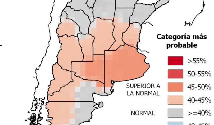 Argentina | Pronóstico climático para el verano 2022/23