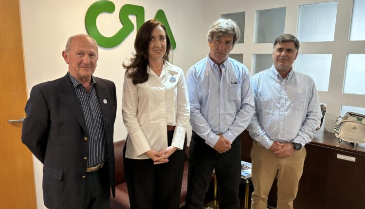 La vicepresidente de la nación, Victoria Villarruel, visitó la sede de CRA y reforzó el diálogo con el sector agropecuario