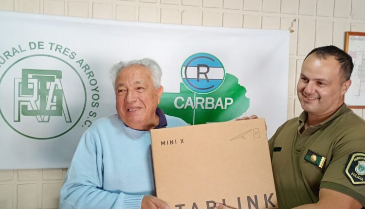 Equipo Starlink para la Patrulla Rural