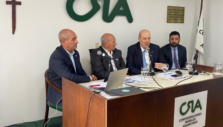C.R.A. recibió al ministro de Desregulación y Transformación del Estado, Federico Sturzenegger