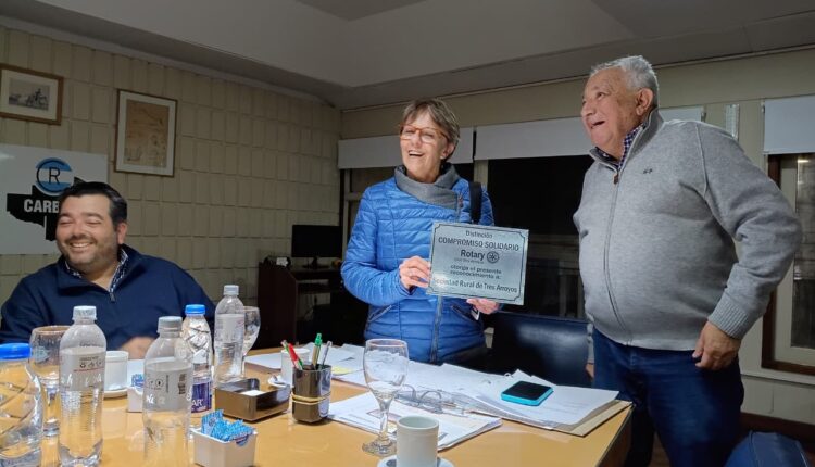 Reconocimiento del Rotary a nuestra entidad